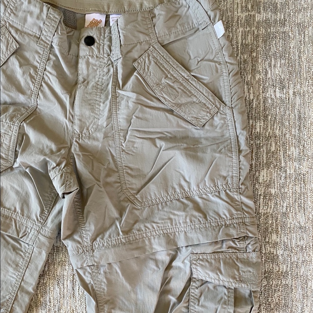 Trekking zip off pants with stretch